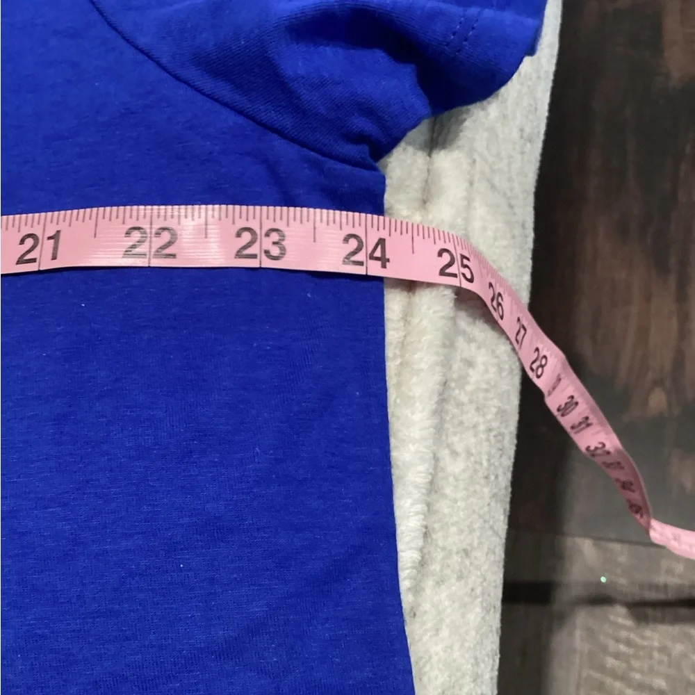 EUC - Hanes "Perfect" Cobalt Blue Tee - Worn Once - Size 2x!!! - Picture 5 of 9